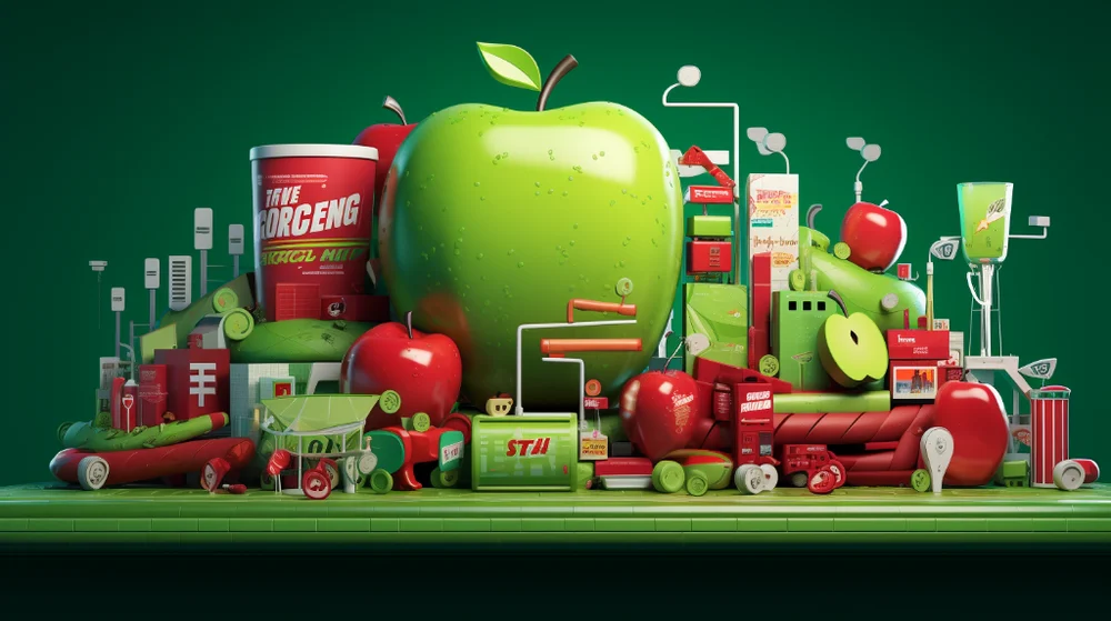 Äpplets Hemlighet: Hur Många Kalorier Gömmer Sig Bakom Det Friska Skinet?